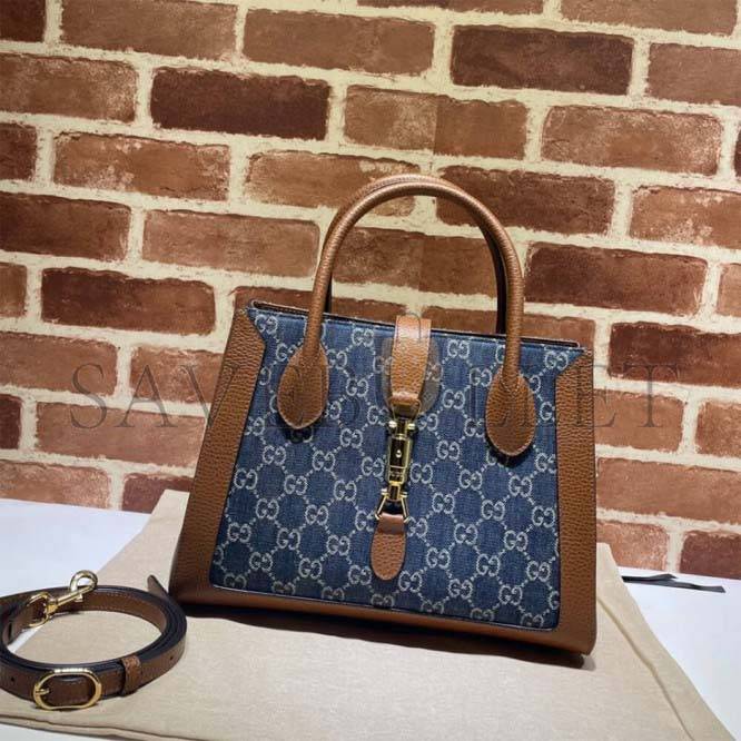 G*u*i jackie 1961 medium tote bag 649016 (30*24*12cm)
